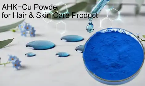 AHK-Cu Powder for Hair & Skin Care Product Formulation